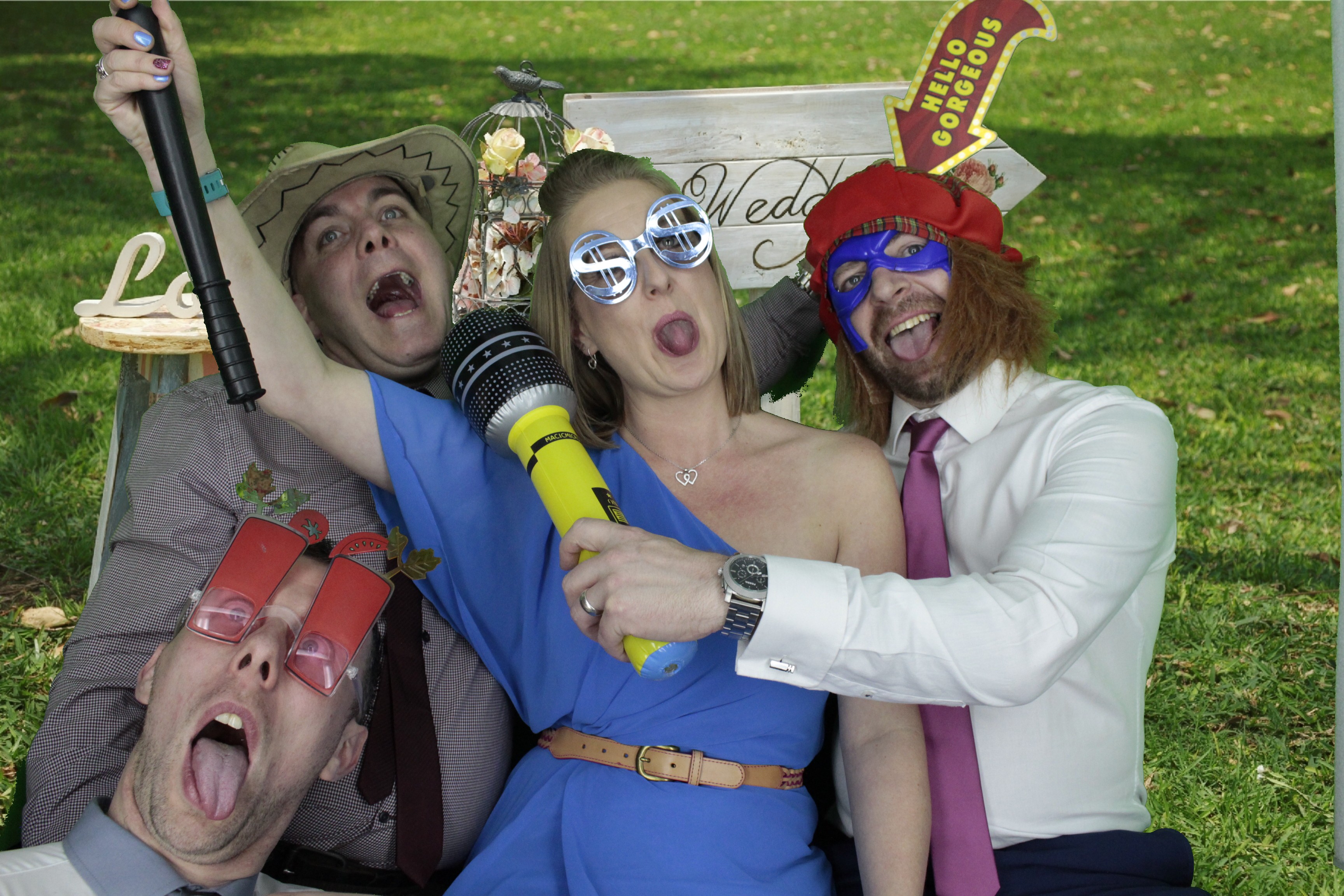 Nikki Carr's Wedding | View more photos from the event at gallery.myphotoboothexperience.co.uk/u/MyPhotoBoothExperienceLtd/Nikki-Carrs-Wedding